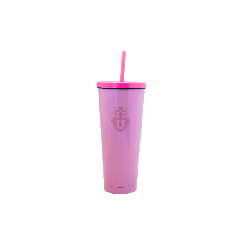 VASO TUMBLER ROSADO U DE CHILE