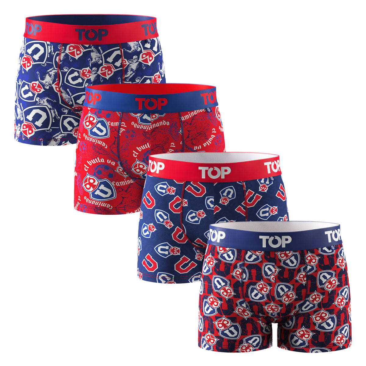 PACK 4 BOXER MEDIO ALGODON NIÑO C7