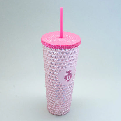 VASO TUMBLER SHINY ROSADO U DE CHILE