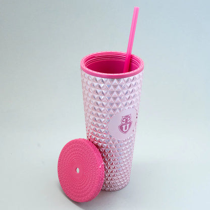 VASO TUMBLER SHINY ROSADO U DE CHILE