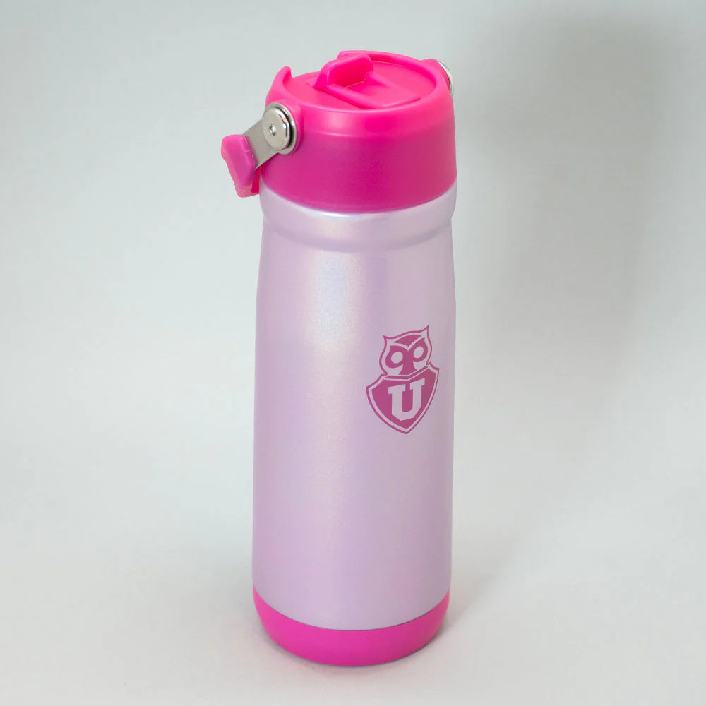BOTELLA MANGO 650ML ROSADO U DE CHILE