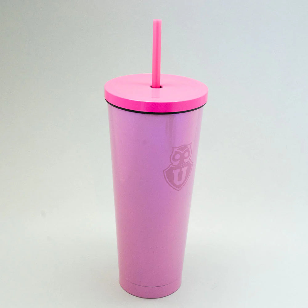 VASO TUMBLER ROSADO U DE CHILE