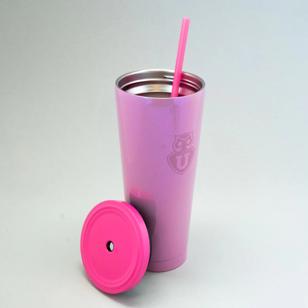 VASO TUMBLER ROSADO U DE CHILE