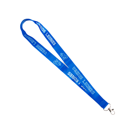 Lanyard Vamos Leones Azul