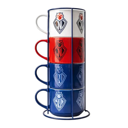 SET 4 TAZONES COLECCIÓN 400 ML U DE CHILE