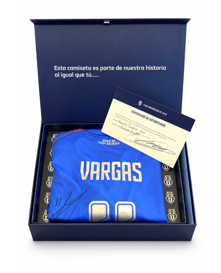 PRESENTACIÓN EDUARDO VARGAS 11 - CAMISETA OFICIAL 2025