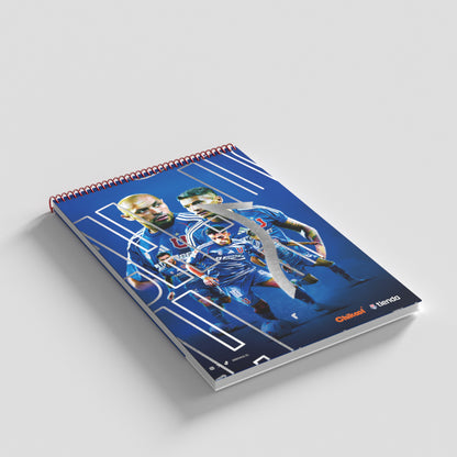 CROQUERA OFICIO 80 HOJAS 21X32CM por unidad