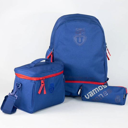 PACK MOCHILA - ESTUCHE - LONCHERA - FANATIKOS UCH