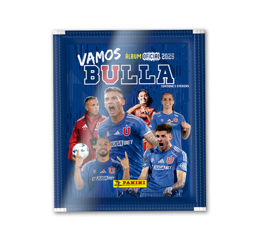 Sobres álbum oficial U de Chile 2025