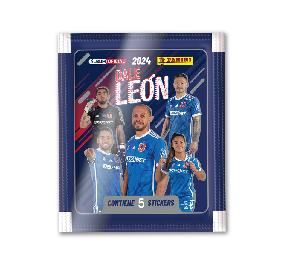 Pack 20 sobres álbum dale león