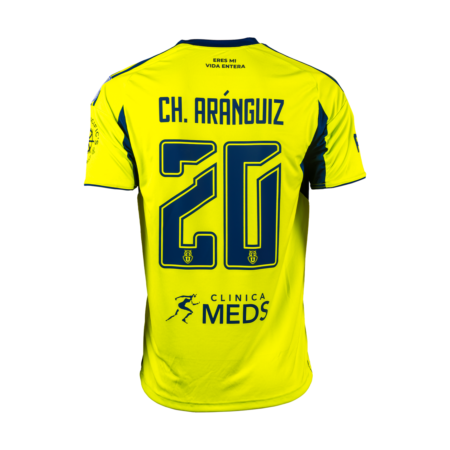 Tercera camiseta CH. ARÁNGUIZ copa sudamericana