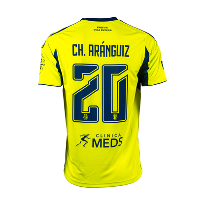 Tercera camiseta CH. ARÁNGUIZ copa sudamericana