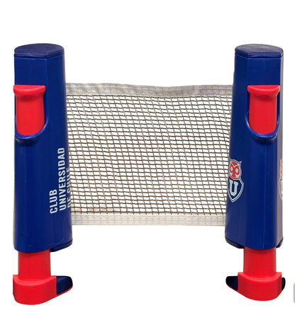 MALLA PING PONG AJUSTABLE + 2 PALETAS U DE CHILE