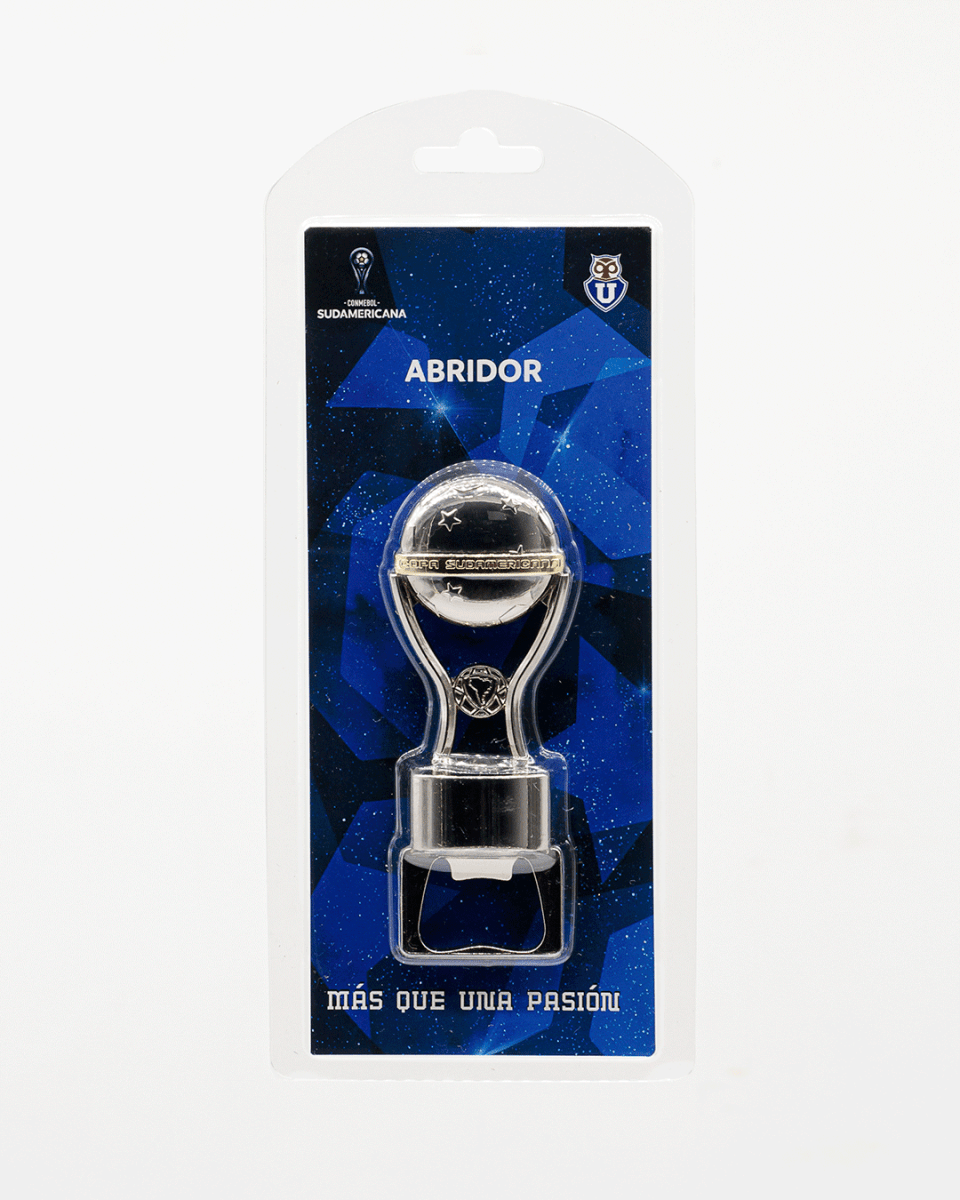 Destapador Copa Sudamericana U.de Chile 11cms