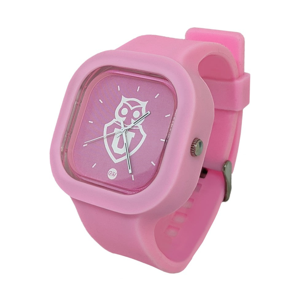 Reloj chuncho rosa